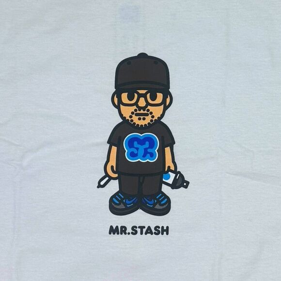 Subware / Stash x Mankey 3 Long Sleeve Tee - White - Size XL - Picture 2 of 7